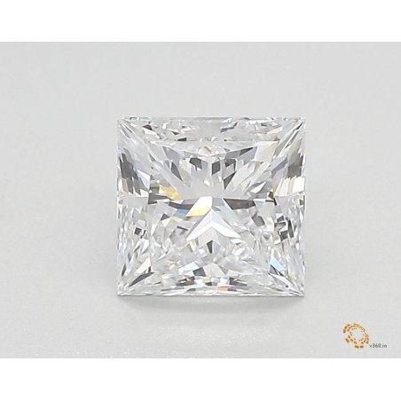 Diament laboratoryjny bezbarwny szlif princess, 1.14ct, VVS2, D, IGI LG569394356
